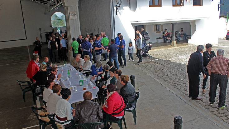 Pilota partidarik gabe, baina giro onean joan da San Migel eguna