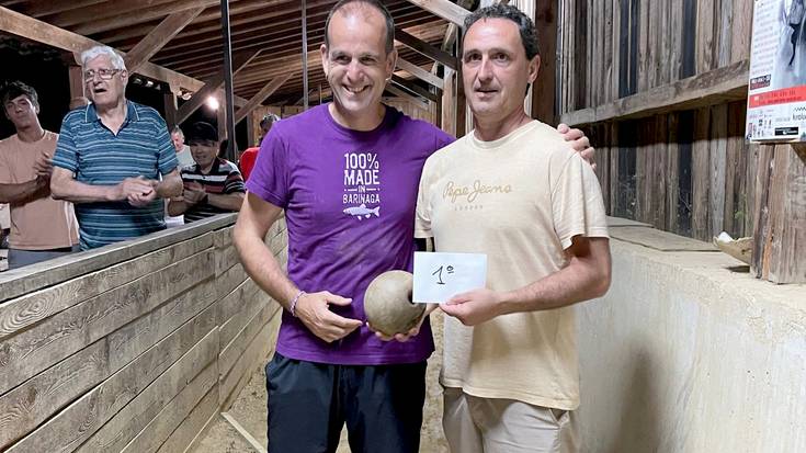Angel Ibarluzeak irabazi du Bizkaiko hiru txirlo bola-joko txapelketako laugarren jardunaldia
