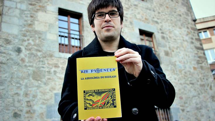 Iñaki Etxaniz: “Gerra garaiko bizitza erraztu zuen ‘Air Pyrénées aire konpainiak”