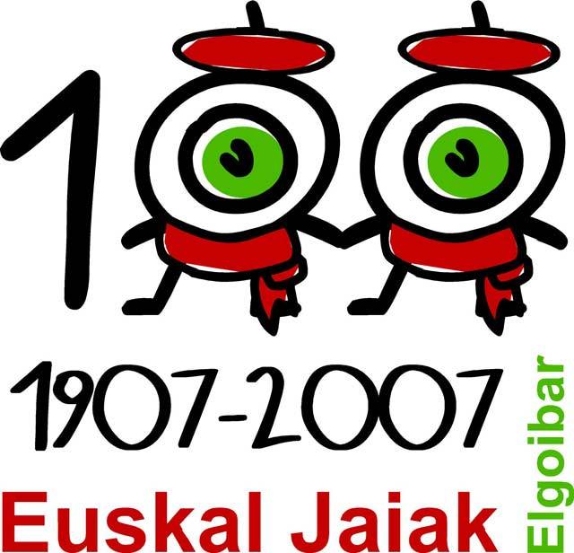 Aukeratu dute Euskal Jaien mendeurrena gogorarazteko logotipoa