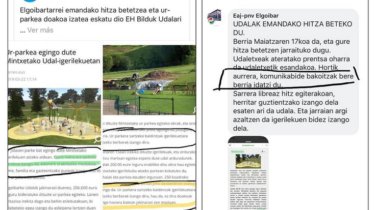 BARRENen erantzuna sare sozialetako zalapartari