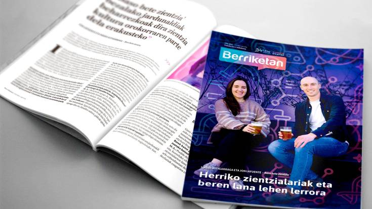 Apirileko 'Berriketan' aldizkariaren edizio digitala irakurgai