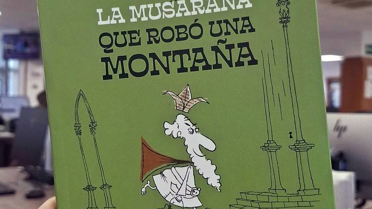 'La musaraña que robó una montaña' liburua idatzi eta ilustratu du Iban Barrenetxeak