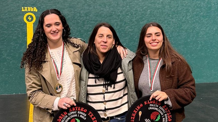 Emakumezkoen Bizkaiko pala txapela Mallabira