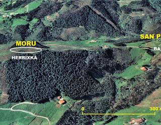 Moru burdinaren herritik San Pedro ermitara