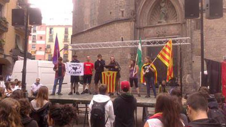 "Ezkerreko independentisten sektore bat oso kritikoa da Via Catalanekin" Gotzon Elizburu
