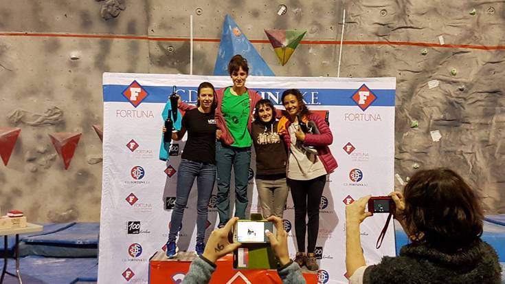 Irene Alvarezek bigarren egin du Pio Baroja boulder txapelketan