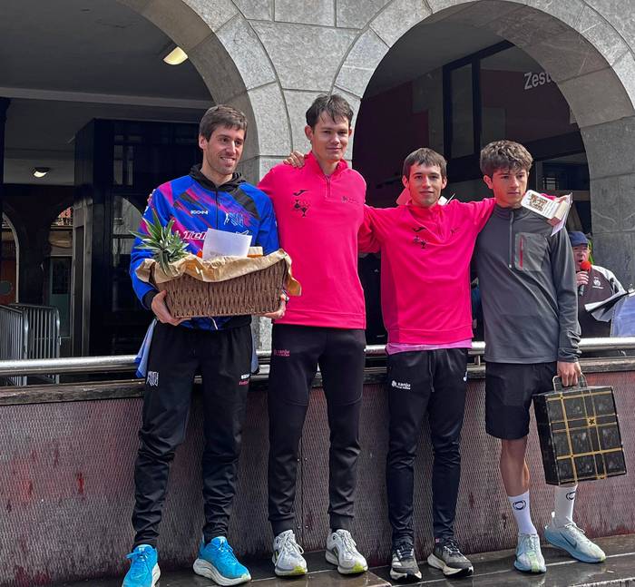 Mikel Agirrebeña gailendu da Zestoako Herri Krosean