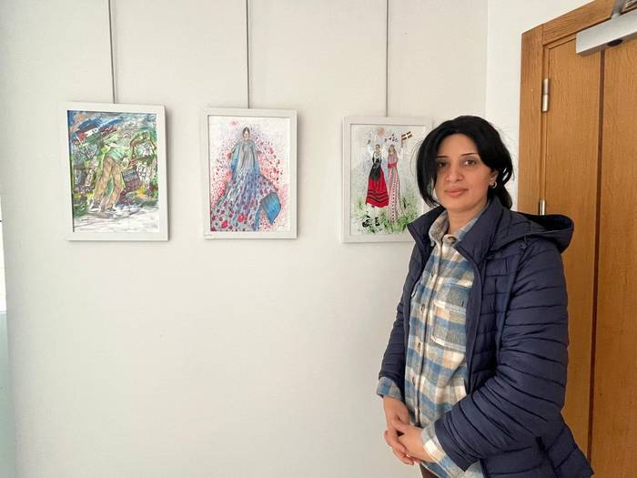 Rouhaifa Kassem artista palestinarraren erakusketa