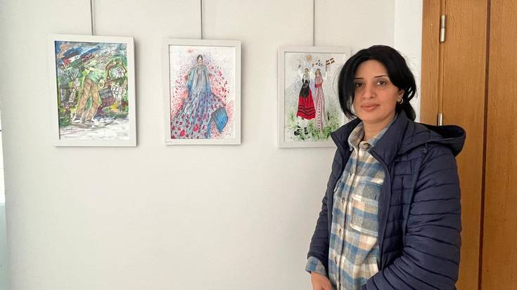 Rouhaifa Kassem artista palestinarraren erakusketa