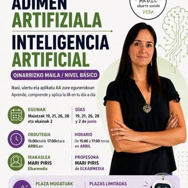 Adimen artifizialari buruzko tailerra (oinarrizko maila)