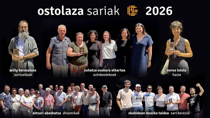 Bost sari banatu dituzte Ostolaza Sarien aurtengo edizioan