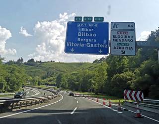 Fresatu lanak egingo dituzte asteburuan AP-8-an, Elgoibar eta Mendaro arteko tartean