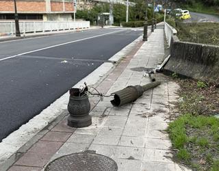 Beste farola bat botata Olean