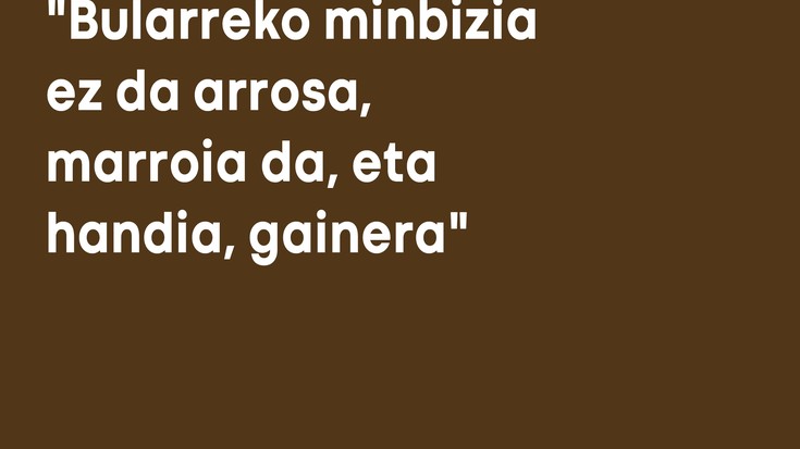 Bularreko minbiziaz